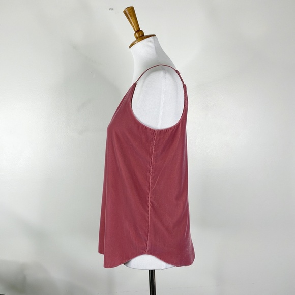 NWT Express Velvet Camisole Sz. S Pink - Picture 4 of 11